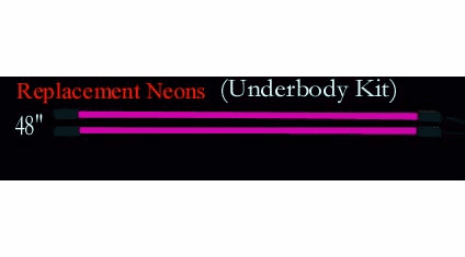 48 Inch Underbody Neon Kit - Replacent Light [purple] ***NO longer available***