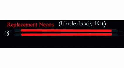 48 Inch Underbody Neon Kit - Replacent Light [red] ***NO longer available***