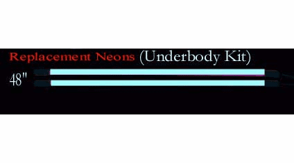 48 Inch Underbody Neon Kit - Replacent Light [white]  ***NO longer available***