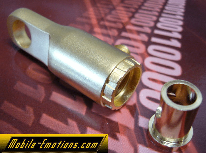 4GA Gauge GOLD Ring Terminal