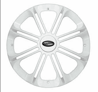 5.25" Marine Speaker Grill White UV Resistant and Paintable