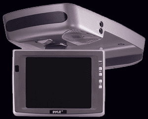 5.6" Inch Monitor w/Headphone Overhead Flipdown