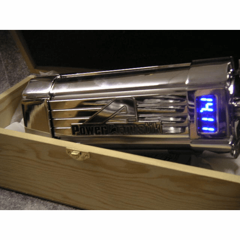 5 Farad Digital Capacitor w/ 4 Gauge Ring Terminals BLUE LED