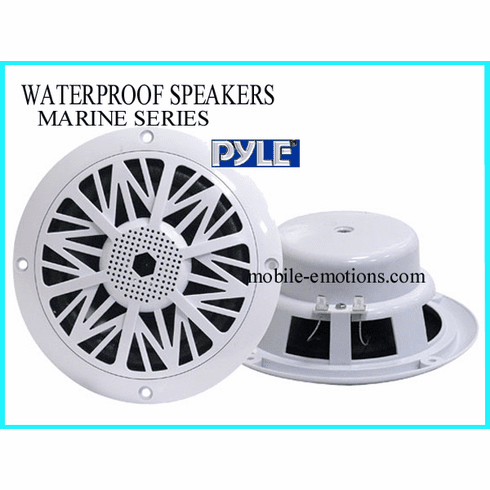 6.5" 2-WAY Pyle MARINE WaterProof Speakers for BoatsPLMR62