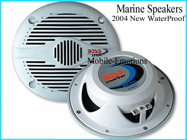 6.5" Inch Marine Speakers (Waterproof)