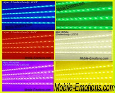 6 pc Underbody LEDS -  [Mobile-Emotion] Series