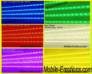 6 pc Underbody LEDS -  [Mobile-Emotion] Series