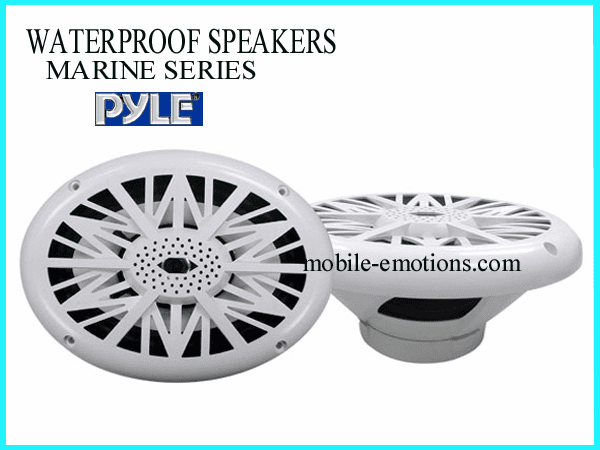 6X9" 2-WAY MARINE WaterProof Speakers for Boats Pyle PLMR692