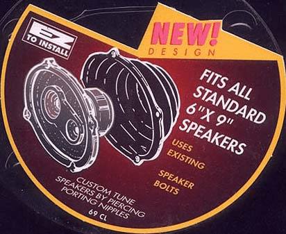 6x9 Inch Car Speaker Protectors [set]