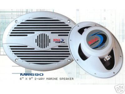 6x9" Inch Marine Speakers (Waterproof)