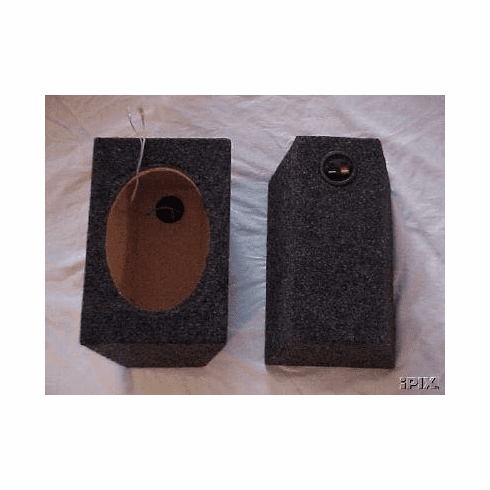6x9 Speaker Boxes Dual-Wedge [Pair]