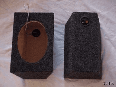 6x9 Speaker Boxes Dual-Wedge [Pair]