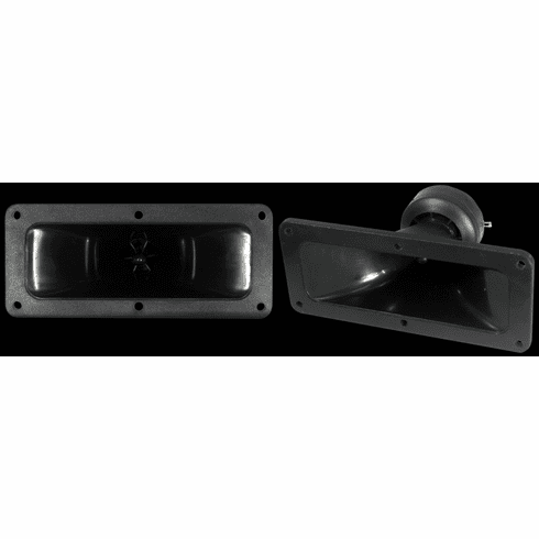 7.5" x 3.25" Piezo Tweeter Horn Set 150 watts 94db