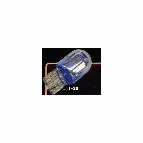 7443 T20 XENON RED Light Mini Bulb 4300k (EA) Mirrored Chrome
