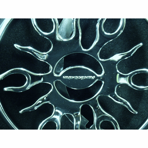 8 Inch Flame Chrome Speaker Grill Single out of stock