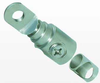 8GA Gauge Platinum Ring Terminal