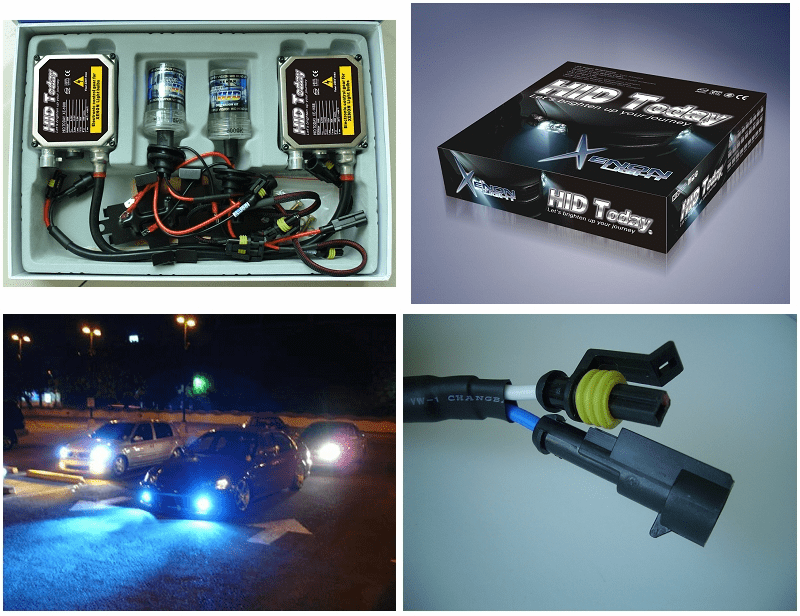 9006 HID Headlight Conversion Kit w/ Ballasts