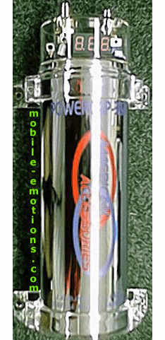 AA 1.0 Farad Cap Polished Capacitor Digital LED