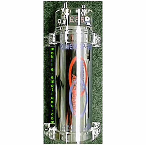 AA 1.0 Farad Cap Polished Capacitor Digital LED