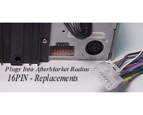 After Market Stereo  Wire Harness Section