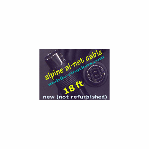 AI-NET Style Cable For Alpine -  18Ft Cable