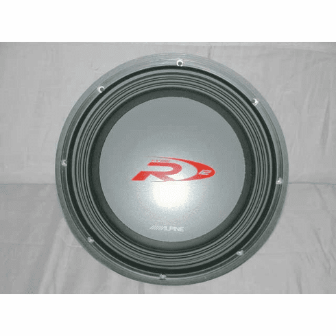 Alpine Type "R" SWR-1222D 12" Dual 2 ohm  1500 watt subwoofers