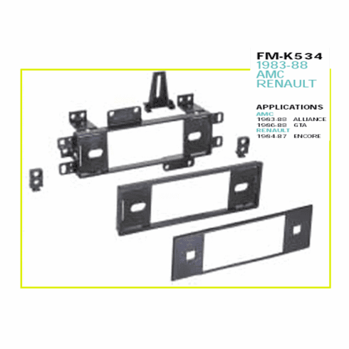 AMC 83-88 DASH INSTALL KIT FM-K534 