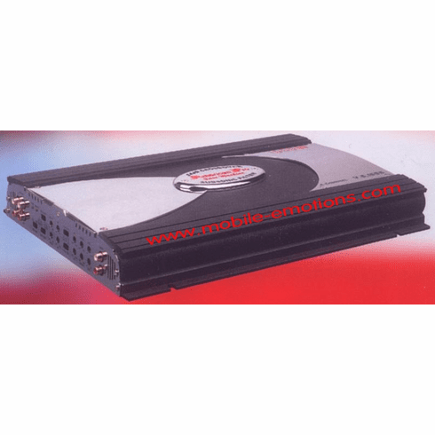 American Pro Mosfet  Amp 4 channel 1000 watt w/ 24DB Crossover<br>Model 1596