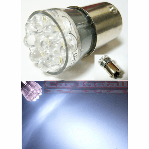 BA15S G18 LED XENON WHITE Light Mini Bulb 6500K (EA)