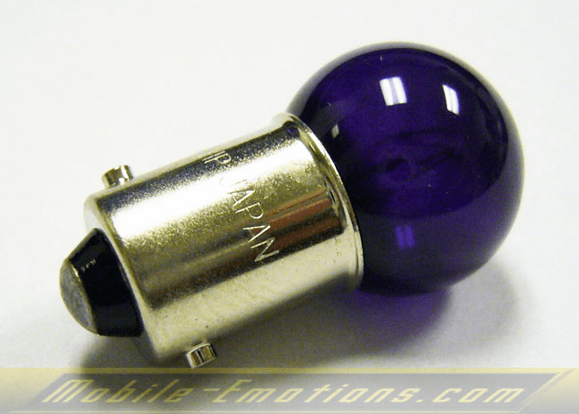 BA9S 1895 6253 XENON PURPLE Light Mini Bulb 4300k (EA)