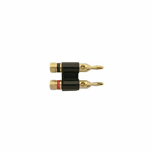 Black  8ga Stacking Banana Plug  Speaker Connectors out of stock