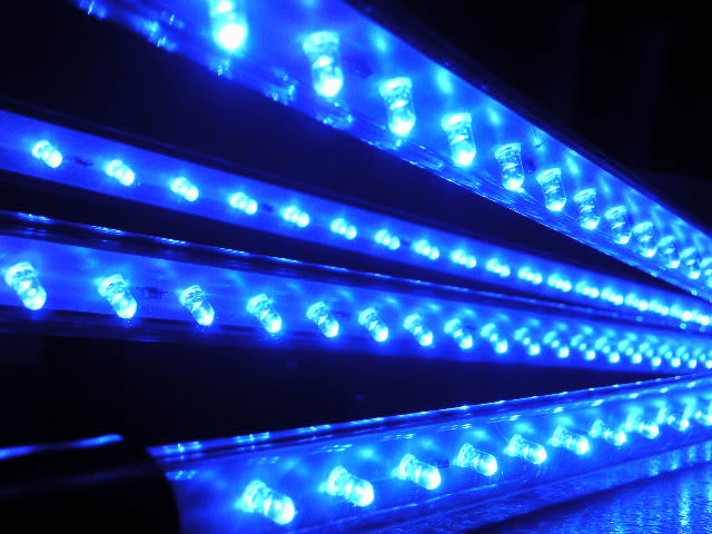 Blue 4 pc Hyper Led Underbody Kit - 2006 WideAngled LEDs