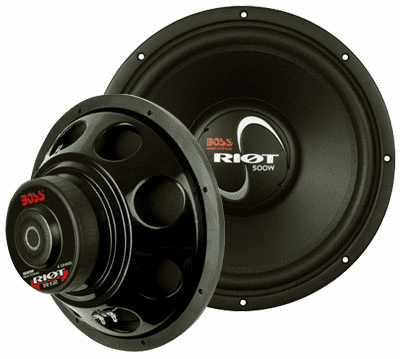 Boss 12 Inch Subwoofer RT12 500 watts 