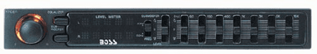 Boss 2003 AVA-1202 7 Band Equalizer with LED Power Meter