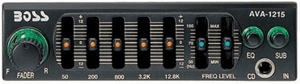 Boss 2003 AVA-1215  5 Band Amplified Equalizer with Subwoofer Output