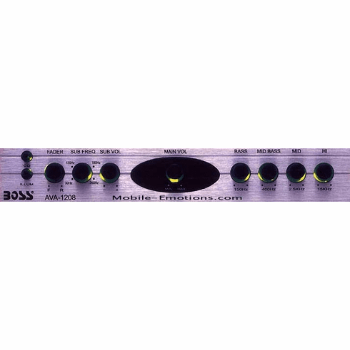 Boss 2003 INdash 4 Band Equalizer AVA-1208S