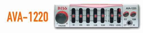 Boss 5 Band EQ with CD input AVA-1220