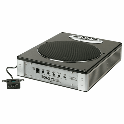 Boss 8 SLIM AMPLIFIED SUBWOOFER Built In