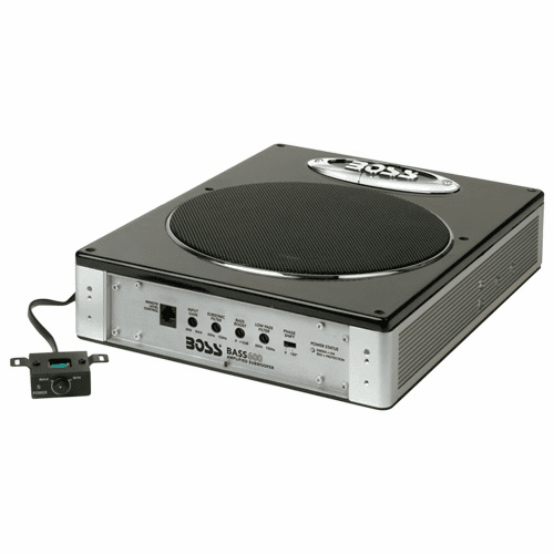 Boss 8 SLIM AMPLIFIED SUBWOOFER Built In