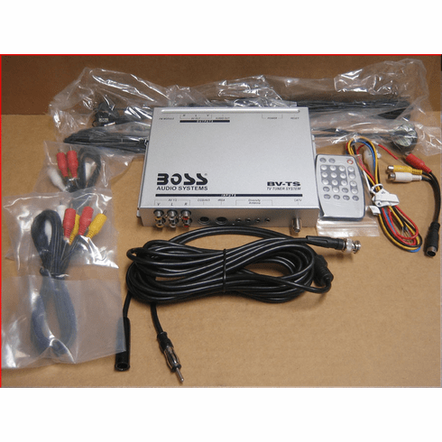 Boss BV-TS Pro TVTuner Complete Kit w/ Remote Diversity Antennas and Interconnects