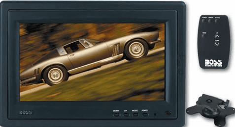Boss BV7 7 TFT video Monitor with Headrest Kit and Remote
