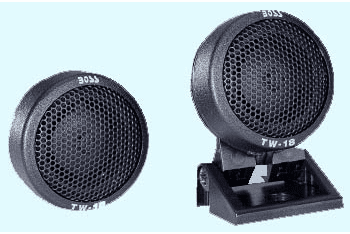Boss Dome Tweeter Set 200 watt 102db  Tw18