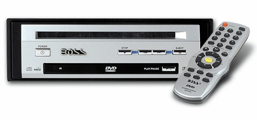 Boss DVD2800T Mobile DVD Player with TV Tuner