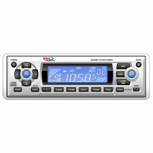 Boss In-Dash Marine CD Radio w/Remote