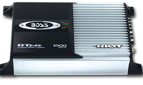 Boss Mosfet Car Amps - 2007 Riot GT Series
