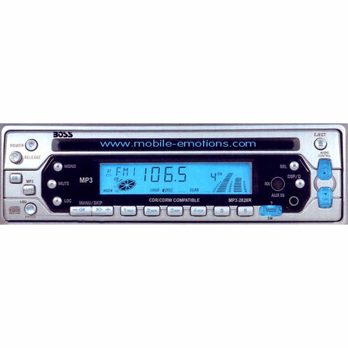 BOSS MP3-2628R In Dash<font color=yellow> MP3/CD</font color> Player