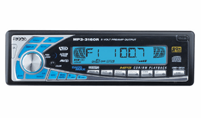 Boss mp3-3160R - Indash Cd/Mp3 Player 2005 Unit