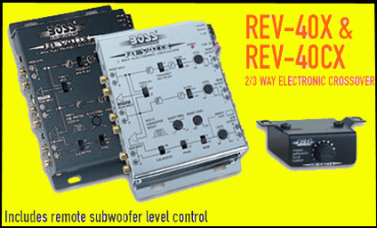 Boss Rev-40X 2/3 way Electronic Crossover