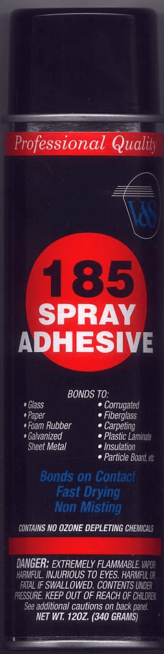 Carpet Spray Adhesive 12oz (340 Grams)