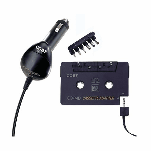 CD/MD/MP3/  CAR  ADAPTER 800mA Universal Adapter Coby CA-706